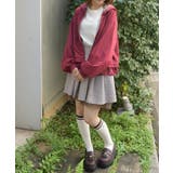 裾レースショートパーカー | axes femme | 詳細画像16