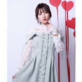 白 | フラワーレースシアーインナー | axes femme