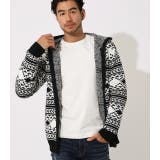 柄BLK | CHIMAYO MOLE KNIT | AZUL BY MOUSSY