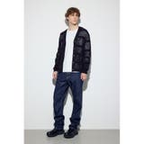 透かし編み柄変化カーディガン | AZUL BY MOUSSY | 詳細画像4 