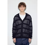 透かし編み柄変化カーディガン | AZUL BY MOUSSY | 詳細画像5 