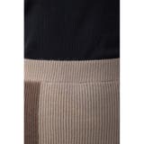 バイカラーIラインニットスカート | AZUL BY MOUSSY | 詳細画像29