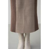 バイカラーIラインニットスカート | AZUL BY MOUSSY | 詳細画像30