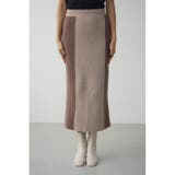 バイカラーIラインニットスカート | AZUL BY MOUSSY | 詳細画像25 