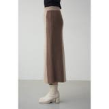 バイカラーIラインニットスカート | AZUL BY MOUSSY | 詳細画像26 