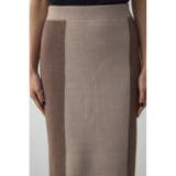 バイカラーIラインニットスカート | AZUL BY MOUSSY | 詳細画像28 