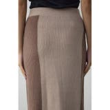 バイカラーIラインニットスカート | AZUL BY MOUSSY | 詳細画像28