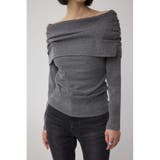 C.GRY | オフショルダーロングスリーブカットトップス | AZUL BY MOUSSY