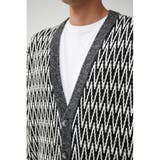 RETRO PATTERN CARDIGAN | AZUL BY MOUSSY | 詳細画像8 