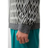 RETRO PATTERN CARDIGAN | AZUL BY MOUSSY | 詳細画像10 