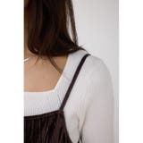 プリーツベロアキャミワンピース | AZUL BY MOUSSY | 詳細画像32