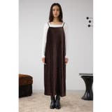 プリーツベロアキャミワンピース | AZUL BY MOUSSY | 詳細画像27