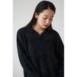 2WAYモヘヤライクVネックニットトップス | AZUL BY MOUSSY | 詳細画像14