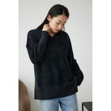 2WAYモヘヤライクVネックニットトップス | AZUL BY MOUSSY | 詳細画像15