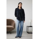 2WAYモヘヤライクVネックニットトップス | AZUL BY MOUSSY | 詳細画像16