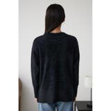 2WAYモヘヤライクVネックニットトップス | AZUL BY MOUSSY | 詳細画像19