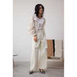 シアーフーディーブルゾン | AZUL BY MOUSSY | 詳細画像3