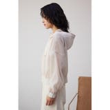 シアーフーディーブルゾン | AZUL BY MOUSSY | 詳細画像5