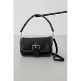 BLK | フェイクムートンショルダーバッグ | AZUL BY MOUSSY