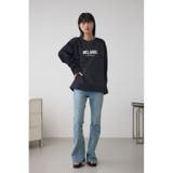 ラメウラケロゴスウェットトップス | AZUL BY MOUSSY | 詳細画像14