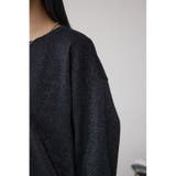 ラメウラケロゴスウェットトップス | AZUL BY MOUSSY | 詳細画像20