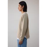 シャツレイヤードスリットニットソー | AZUL BY MOUSSY | 詳細画像19