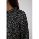 ツイードライクニットカーディガン | AZUL BY MOUSSY | 詳細画像10 