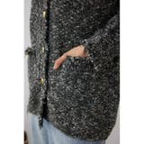 ツイードライクニットカーディガン | AZUL BY MOUSSY | 詳細画像13 