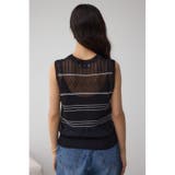 シアークロシェニットタンクトップ | AZUL BY MOUSSY | 詳細画像16 