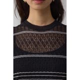 シアークロシェニットタンクトップ | AZUL BY MOUSSY | 詳細画像17