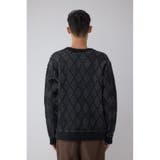 ダイヤ柄ニットトップス | AZUL BY MOUSSY | 詳細画像7 