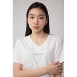 チェストメッセージロゴTシャツ | AZUL BY MOUSSY | 詳細画像2 