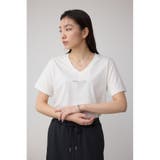 チェストメッセージロゴTシャツ | AZUL BY MOUSSY | 詳細画像3 