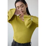 シアーコンビフレアスリーブニット | AZUL BY MOUSSY | 詳細画像10