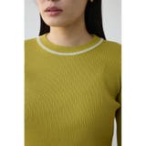 シアーコンビフレアスリーブニット | AZUL BY MOUSSY | 詳細画像16