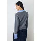 ポロカラーフハクドッキングニット | AZUL BY MOUSSY | 詳細画像23 