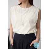 IVOY3 | C/Tベーシッククルーネックタンク | AZUL BY MOUSSY