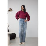 ギャザースリーブカットトップス | AZUL BY MOUSSY | 詳細画像22