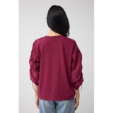 ギャザースリーブカットトップス | AZUL BY MOUSSY | 詳細画像25 