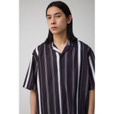 梨地マルチストライプシャツ | AZUL BY MOUSSY | 詳細画像13