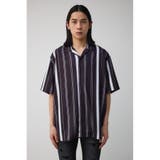 梨地マルチストライプシャツ | AZUL BY MOUSSY | 詳細画像16
