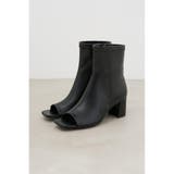 BLK | オープントゥショートサンダル | AZUL BY MOUSSY