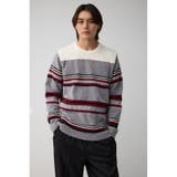 モールボーダーコンビネーションニット | AZUL BY MOUSSY | 詳細画像22