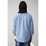 テックリネン7分袖シャツ | AZUL BY MOUSSY | 詳細画像31 