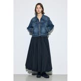 AZUL DENIM ダブルジップブルゾン | AZUL BY MOUSSY | 詳細画像16