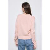 リネンタッチクルーネックニットカーディガン | AZUL BY MOUSSY | 詳細画像24