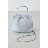 SLV | ラメシャギーメタルハンドルバッグ | AZUL BY MOUSSY