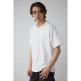 楊柳ジャガードクルーネックTシャツ | AZUL BY MOUSSY | 詳細画像3