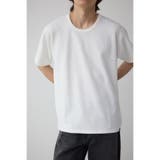 WHT | 楊柳ジャガードクルーネックTシャツ | AZUL BY MOUSSY
