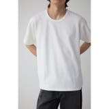 WHT | 楊柳ジャガードクルーネックTシャツ | AZUL BY MOUSSY